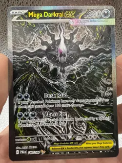 Pokemon ME05 Pitch Black Mega Darkrai ex 116/084 Special Illustration Rare - Image 1