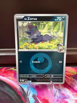[ENERGY] N's Zoura 136/217 - Pokemon ME03: Ascending Heroes - Reverse Holo - NM - Image 1