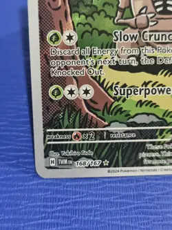 Pokemon TCG Twilight Masquerade Pinsir 168/167 Illustration Rare Holo Card NM/M - Image 4