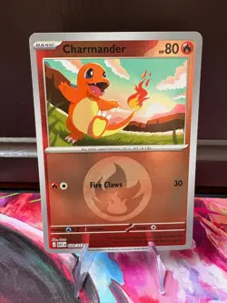 [ENERGY] Charmander 020/217 - Pokemon ME03: Ascending Heroes - Reverse Holo - NM - Image 1