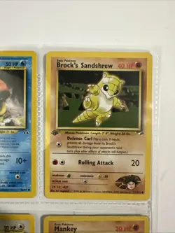 Pokemon 1st Edition Card Lot Vintage WOTC Collection + Game Art Folio - Image 4