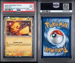 2026 Pokemon TEF EN Pokemon Day 2026 Collection #051 Pikachu PSA 9 - Image 2