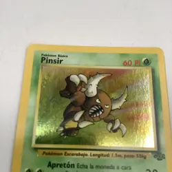 Pinsir Jungle 9/64 Holo Rare Spanish 1999 LP - Image 2