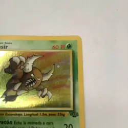 Pinsir Jungle 9/64 Holo Rare Spanish 1999 LP - Image 3
