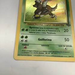Pinsir Jungle 9/64 Holo Rare Spanish 1999 LP - Image 5