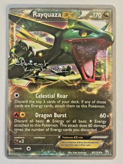 Rayquaza EX - 85/124 - Clement Lamberton - 2013 Pokemon World Championship - Image 1
