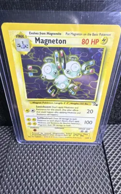 Magneton 11/62 Fossil Holo Pokemon TCG Check Pics For Condition Nice Card 🔥 - Image 1