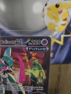 Pokemon TCG Iron Valiant EX Paradox Rift 249/182 Special Illustration Rare Card - Image 5