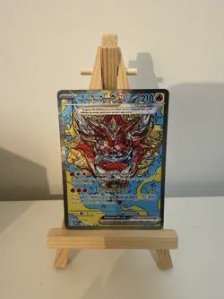 Pokemon TCG Hearthflame Mask Ogerpon ex 148/131 Prismatic Evolutions SIR Holo - Image 1