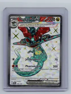 Dragapult EX 200/167 Ultra Rare Holo Pokemon TCG Twilight Masquerade - Image 1