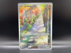 Sudowoodo 219/193 - SV02 Paldea Evolved -Illustration Rare - Image 1