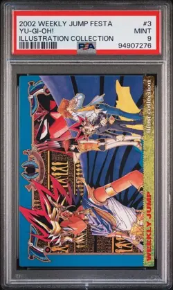 [PSA9] ya36 Psa9 No.3 Yu-Gi-Oh! Jump Festa 2003 Illustration Collection Card Wj - Image 1