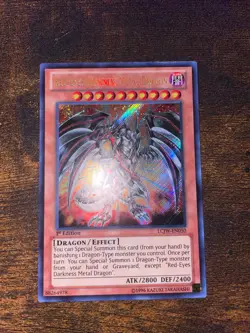 Red-Eyes Darkness Metal Dragon - LCJW-EN050 - 1st Edition - Secret Rare - VLP - Image 1