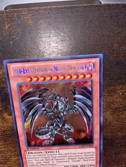 Red-Eyes Darkness Metal Dragon - LCJW-EN050 - 1st Edition - Secret Rare - VLP - Image 2