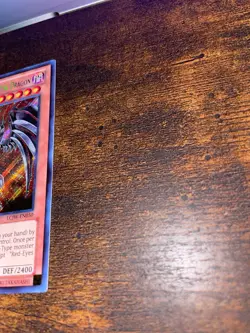 Red-Eyes Darkness Metal Dragon - LCJW-EN050 - 1st Edition - Secret Rare - VLP - Image 5