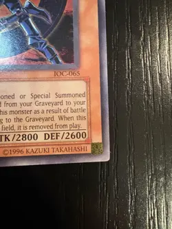 Konami Yu-Gi-Oh! Dark Magician of Chaos IOC-065 1st Ed Ultra Rare Holo - Image 5