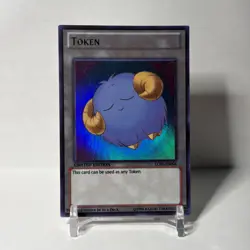 Yugioh Token Sheep (Blue) - LC04-EN004 Ultra Rare Limited Edition LP - Image 1