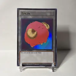 Sheep Token (Pink) LC04-EN006 YuGiOh! TCG Ultra Rare Limited Edition LP - Image 1