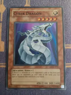 1x Cyber Dragon CRV-EN015 Super Rare Light Play - Image 1