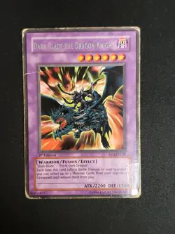 Yu-Gi-Oh Dark Blade the Dragon Knight – 1st Edition – RDS-EN035 – DMG - Image 1