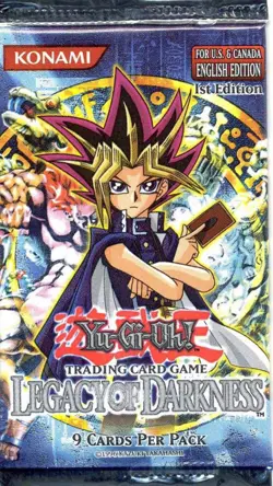 Yu-Gi-Oh! Legacy of Darkness 1st Edition Booster Pack *Light* 53334301862 - Image 1