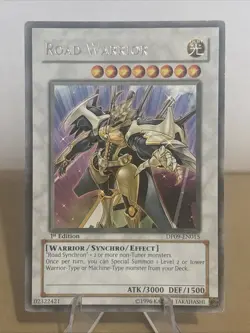 Yugioh TCG Road Warrior 1st Edition Dp09-EN015 LP - Image 1