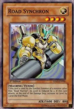 Road Synchron - 5DS2-EN006 - Super Rare - 1st Edition - Lightly Played - Image 1