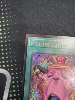 Yugioh Pot of Sloth - Secret Rare Chaos Origins (CORI-EN061) NM - Image 2