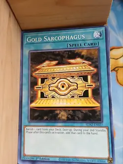 Gold Sarcophagus SDAZ-EN027 Structure Deck: Albaz Strike 1st Edition - Image 1
