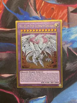 Yu-Gi-Oh! TCG Neo Blue-Eyes Ultimate Dragon MVP1-ENG01 - Image 1