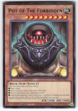 Pot of The Forbidden PHRE-EN027 Rare Phantom Revenge Yu-Gi-Oh Near Mint - Image 1