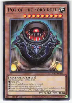 Pot of The Forbidden PHRE-EN027 Rare Phantom Revenge Yu-Gi-Oh Near Mint - Image 1