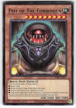 Pot of The Forbidden PHRE-EN027 Rare Phantom Revenge Yu-Gi-Oh Near Mint - Image 1
