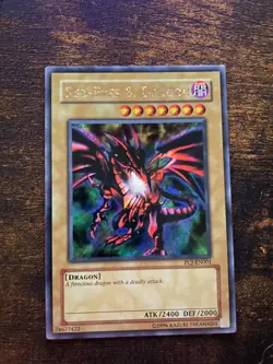Red-Eyes B. Dragon - PCJ-EN001 - Secret Rare - Limited - VLP - Image 1