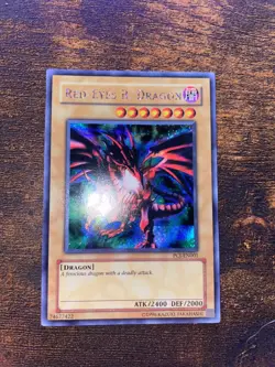 Red-Eyes B. Dragon - PCJ-EN001 - Secret Rare - Limited - VLP - Image 2