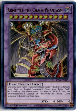 Armityle the Chaos Phantasm SDSA-EN045 Yu-Gi-Oh 1st Edition NM - Image 1