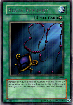 Black Pendant DB1-EN003 Yu-Gi-Oh! TCG Unlimited LP - Image 1