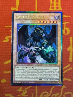 YUGIOH BYSTIAL SARONIR ULTIMATE RARE NM RA05-EN023 - Image 1