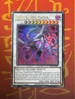 YUGIOH BYSTIAL DIS PATER ULTRA RARE NM RA05-EN041 - Image 1