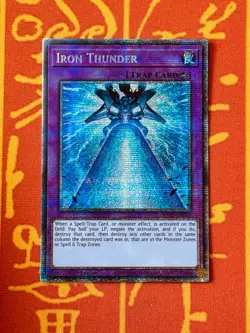 YUGIOH IRON THUNDER STARLIGHT RARE NM RA05-EN079 - Image 1