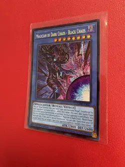 Magician of Dark Chaos - Black Chaos 1st Ed. Secret Rare CORI-EN027 NM Yu-Gi-Oh - Image 1