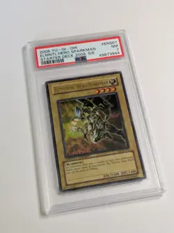 2006 Yugioh Elemental Hero Sparkman YSD-ENS01 Limited Edition Ultra Rare NM - Image 2