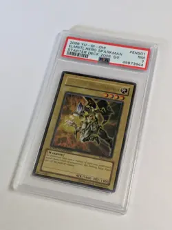 2006 Yugioh Elemental Hero Sparkman YSD-ENS01 Limited Edition Ultra Rare NM - Image 3