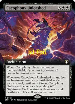 MTG Borderless Commander masters CMM Cacophany Unleashed MINT (SELECT) - Image 3