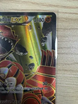 Pokemon Groudon EX Full Art Holo UR TCG Card XY Primal Clash 150/160 LP-MP - Image 4
