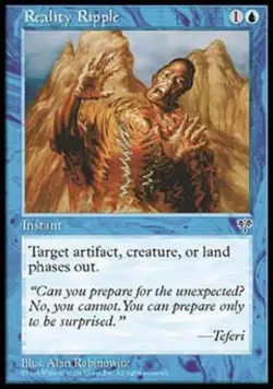 Reality Ripple - Medium Play MTG Mirage - Image 1