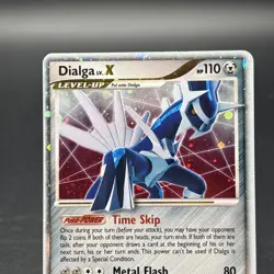 Dialga LV.X Promo Diamond and Pearl Promos DP17 Holo Pokemon Card LP-NM - Image 2
