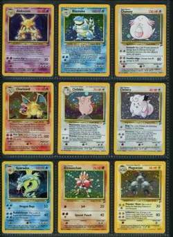 Complete Master Base Set 2 130/130 WOTC Vintage Pokemon Cards Charizard HOLO - Image 3