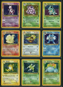 Complete Master Base Set 2 130/130 WOTC Vintage Pokemon Cards Charizard HOLO - Image 5