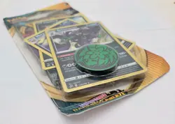 Pokemon Sword & Shield Darkness Ablaze Blister 3 Card 1 Coin Promo - Image 2